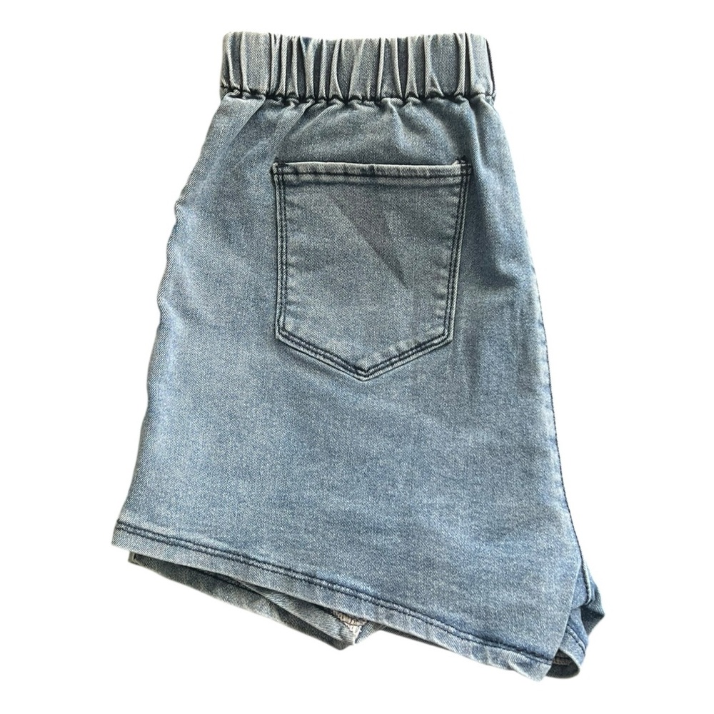 Luvamia • Denim Mini Skort - Picture 3 of 5